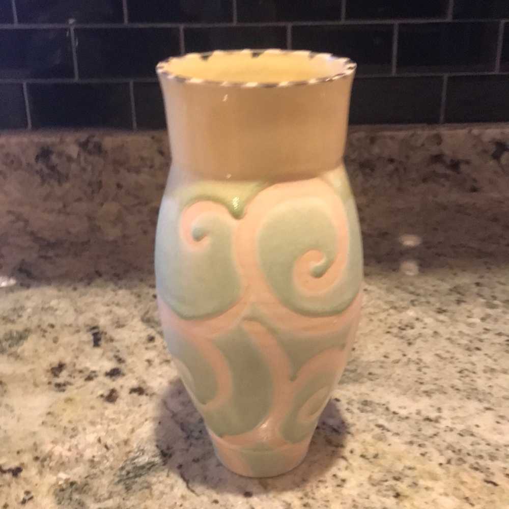Beautiful pottery vase